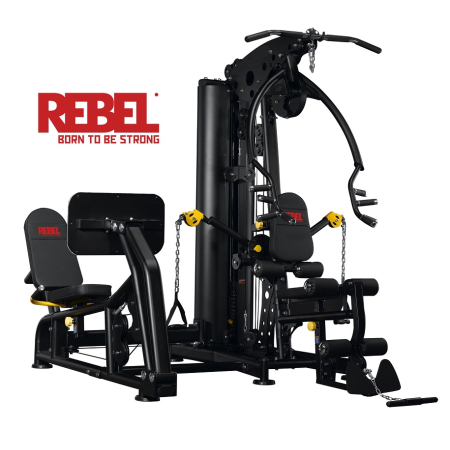 Многофункциональный тренажер с жимом ногами REBEL G9LP